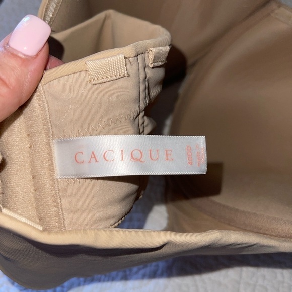 Cacique strapless nude bra size 40DD - Picture 3 of 3